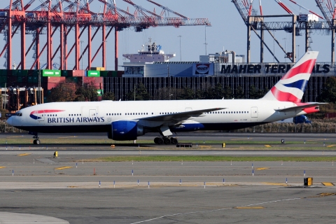 G-VIIM - 777-236(ER) - British Airways - EWR - 02-11-2023