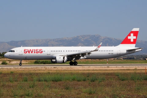 HB-ION - A321-212(WL) - Swiss - PMI - 24-06-2023