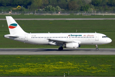 LZ-LAG - A320-231 - European Air Charter - DUS - 30-04-2023