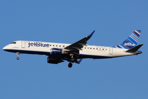 N337JB - ERJ-190AR (ERJ-190-100 IGW) - JetBlue Airways - JFK - 28-10-2023b