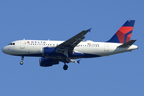 N343NB - A319-114 - Delta Air Lines - JFK - 28-10-2023