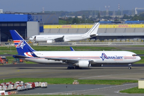 N347CM - 767-323(ER)(WL) - Amerijet International - BRU - 11-09-2023