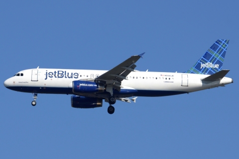 N558JB - A320-232 - JetBlue Airways - JFK - 28-10-2023