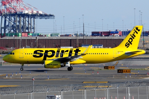 N625NK - A320-232(WL) - Spirit Airlines - EWR - 02-11-2023