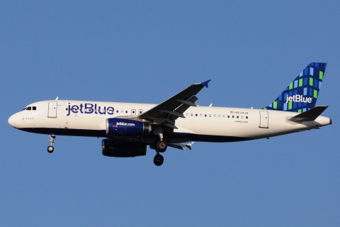 N634JB - A320-232 - JetBlue Airways - JFK - 28-10-2023