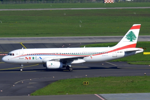 OD-MRS - A320-232 - MEA _ Middle East Airlines - DUS - 30-04-2023