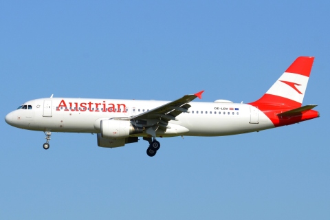 OE-LBV - A320-214 - Austrian Airlines - BRU - 04-06-2023