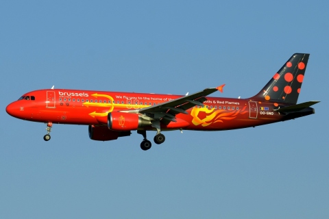 OO-SNO - A320-216 - Brussels Airlines - BRU - 04-06-2023