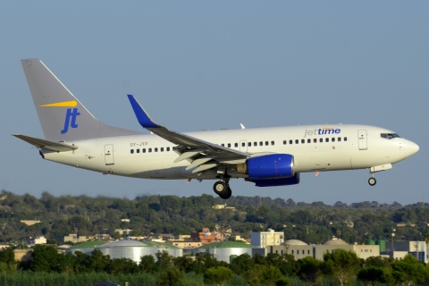 OY-JTP - 737-79L(WL) - JetTime - PMI - 24-06-2023