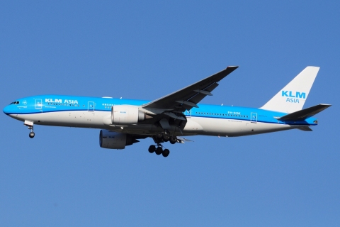PH-BQK - 777-206(ER) - KLM Royal Dutch Airlines - JFK - 28-10-2023