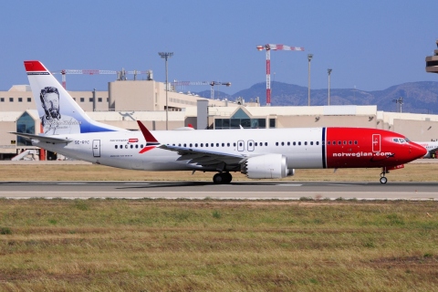 SE-RYC - 737-8 MAX - Norwegian Air Sweden - PMI - 24-06-2023