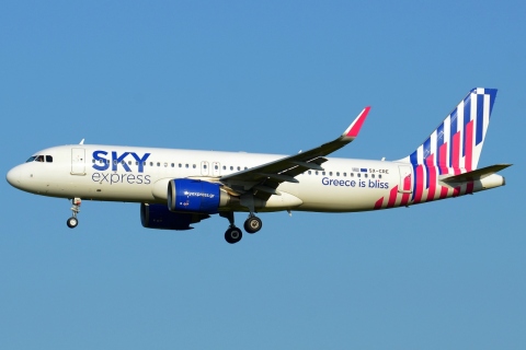 SX-CRE - A320-251N(WL) - Sky Express - BRU - 04-06-2023
