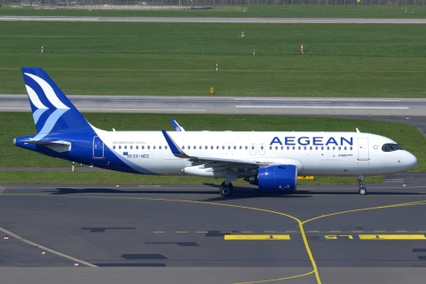 SX-NEE - A320-271N(WL) - Aegean Airlines - DUS - 05-04-2023