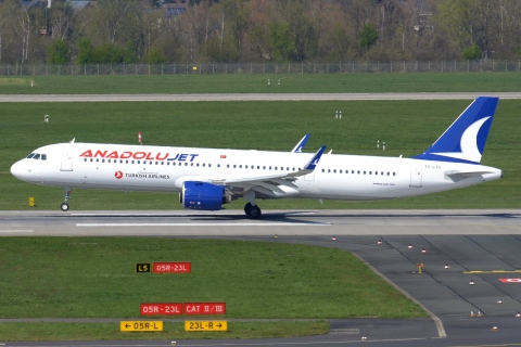 TC-LTS - A321-271NX(WL) - Anadolu Jet - DUS - 05-04-2023b