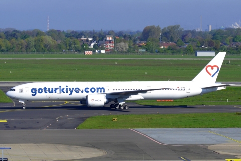 TC-MGG - 777-3ZG(ER) - MG (Mavi Gok) Aviation - DUS - 30-04-2023c