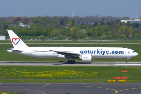 TC-MGG - 777-3ZG(ER) - MG (Mavi Gok) Aviation - DUS - 30-04-2023d