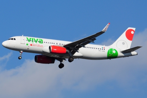 XA-VAU - A320-232(WL) - Viva Aerobus - JFK - 28-10-2023
