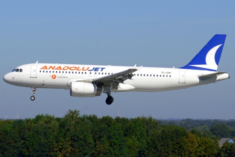 YL-LDK - A320-232 - Anadolu Jet - BRU - 06-09-2023