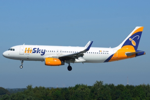 YR-SUN - A320-232(WL) - HiSky - BRU - 06-09-2023