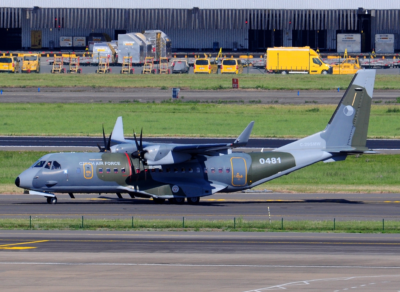 0481 - C.295MW - Czech Air Force - BRU - 28-08-2024