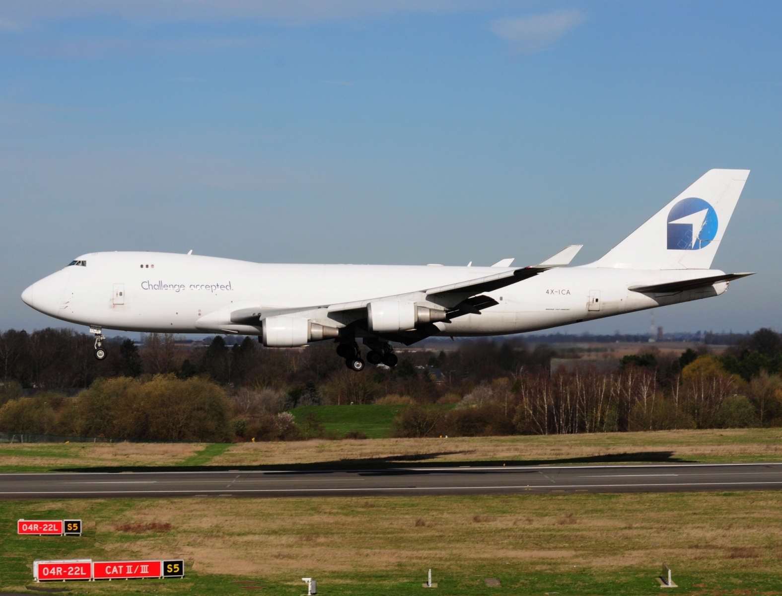 4X-ICA - 747-4EVF(ER) - Challenge Airlines - LGG - 14-03-2024