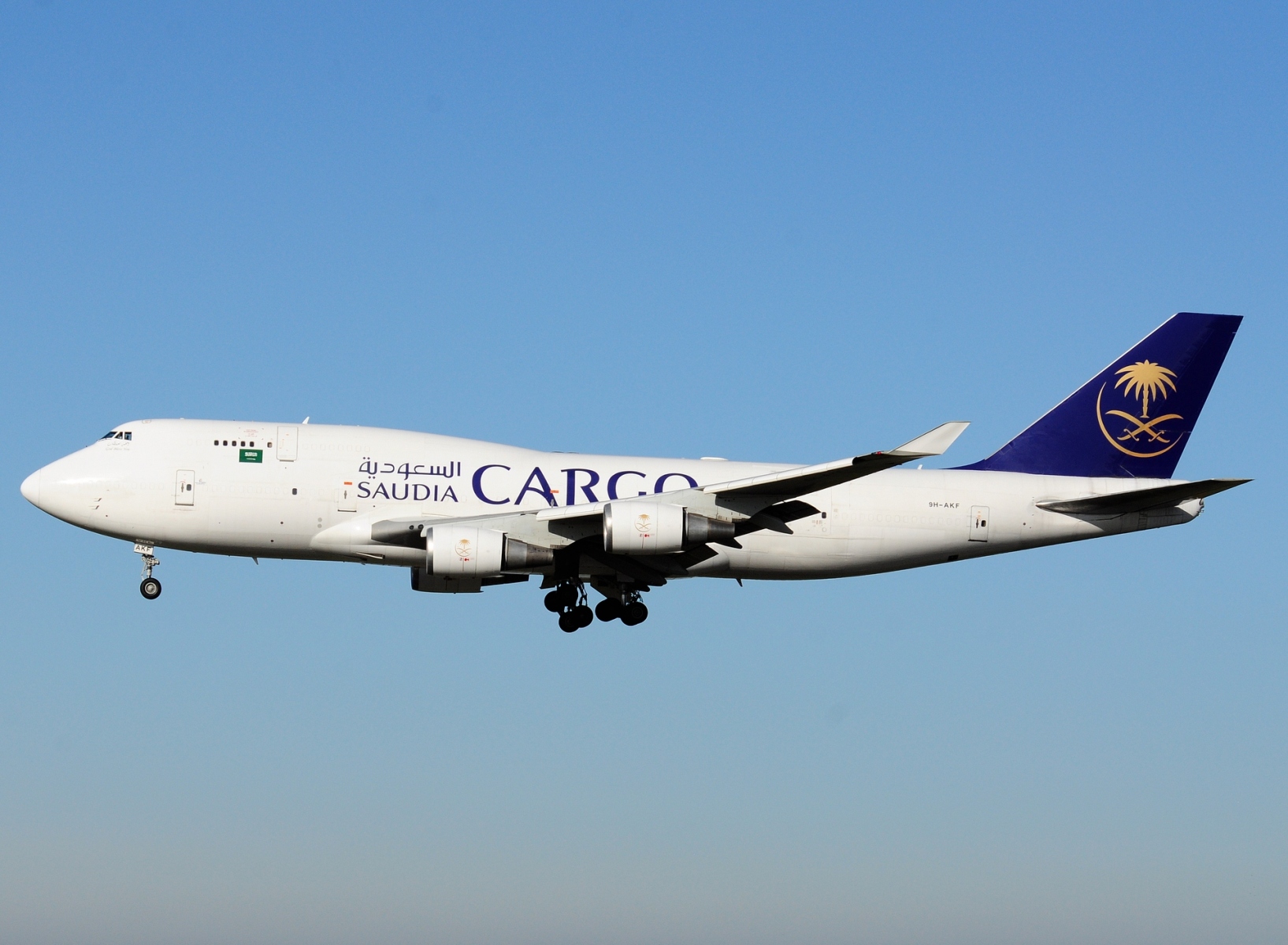 9H-AKF - 747-45E - Saudi Arabian Airlines - LGG - 05-11-2024