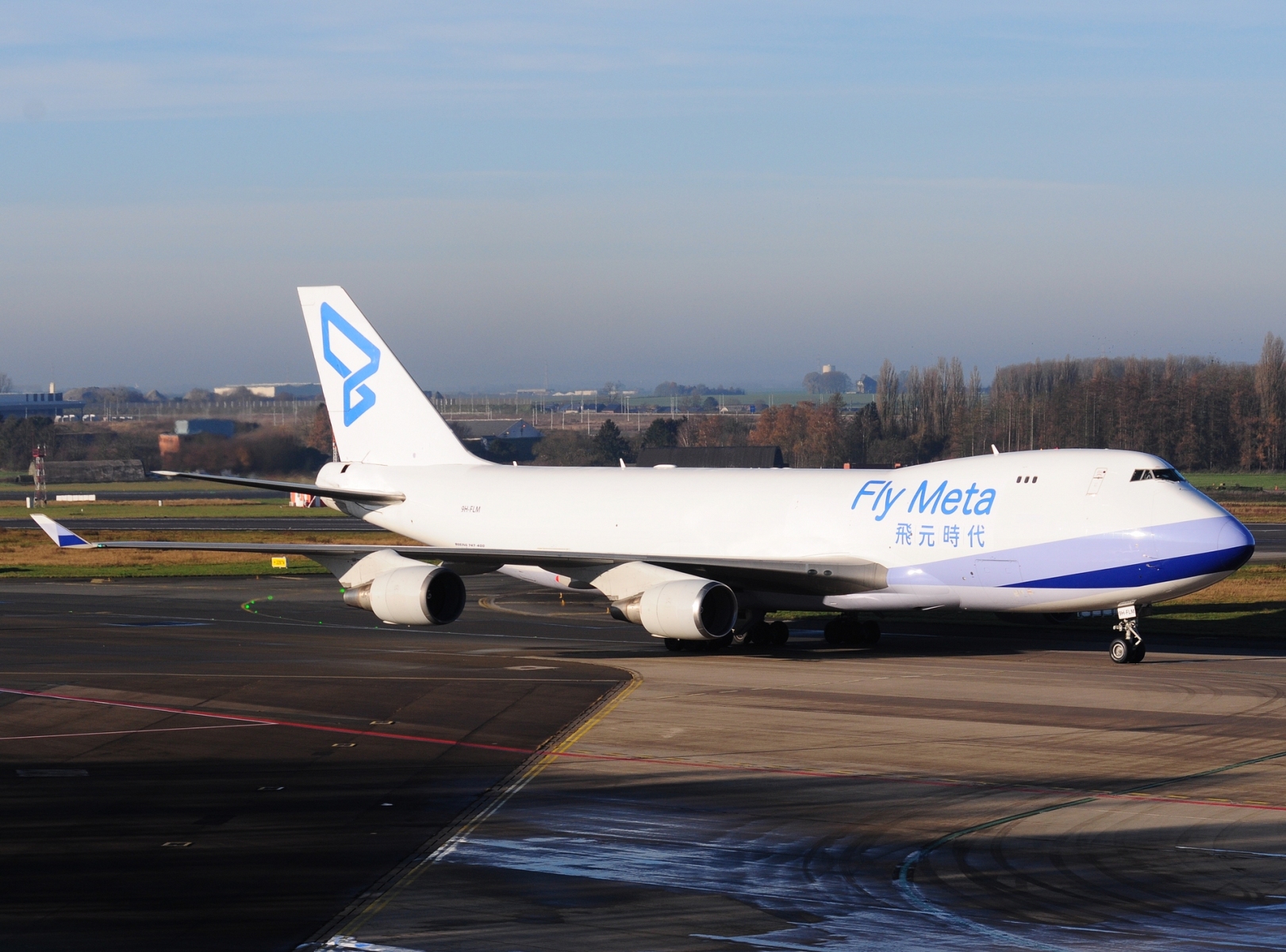 9H-FLM - B747-409F - Fly Meta - LGG - 29-11-2024