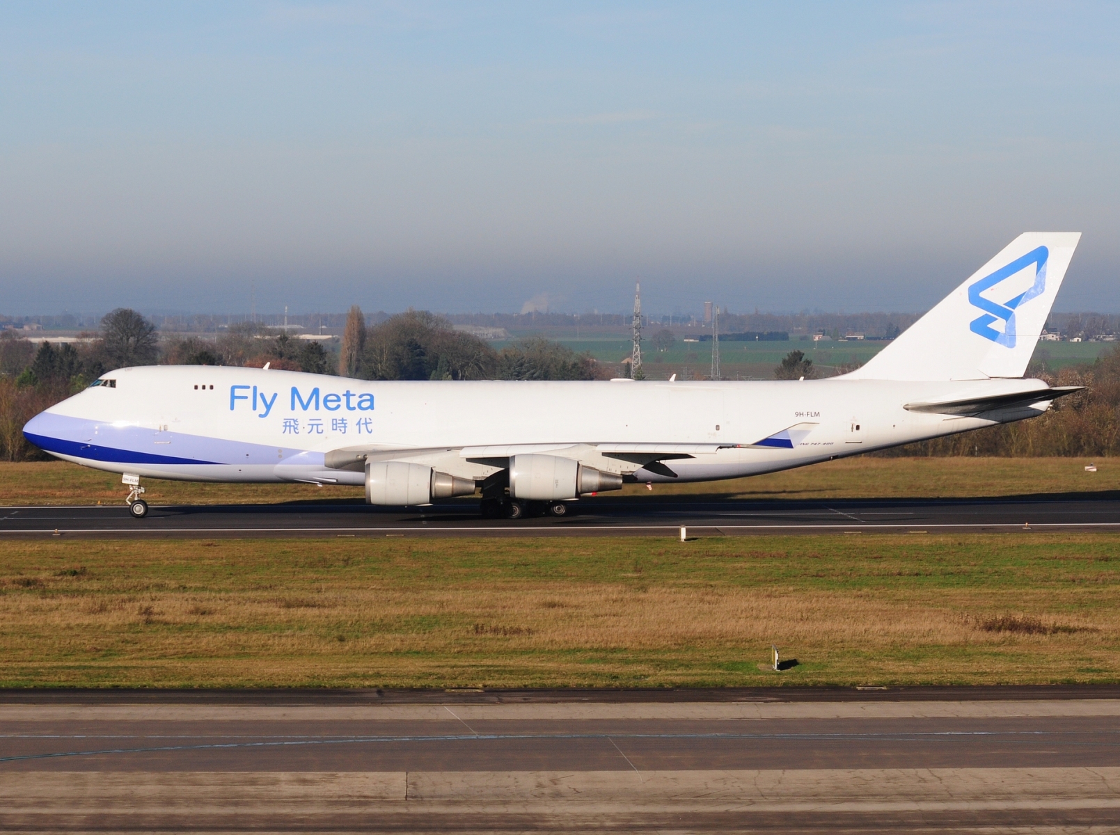 9H-FLM - B747-409F - Fly Meta - LGG - 29-11-2024c