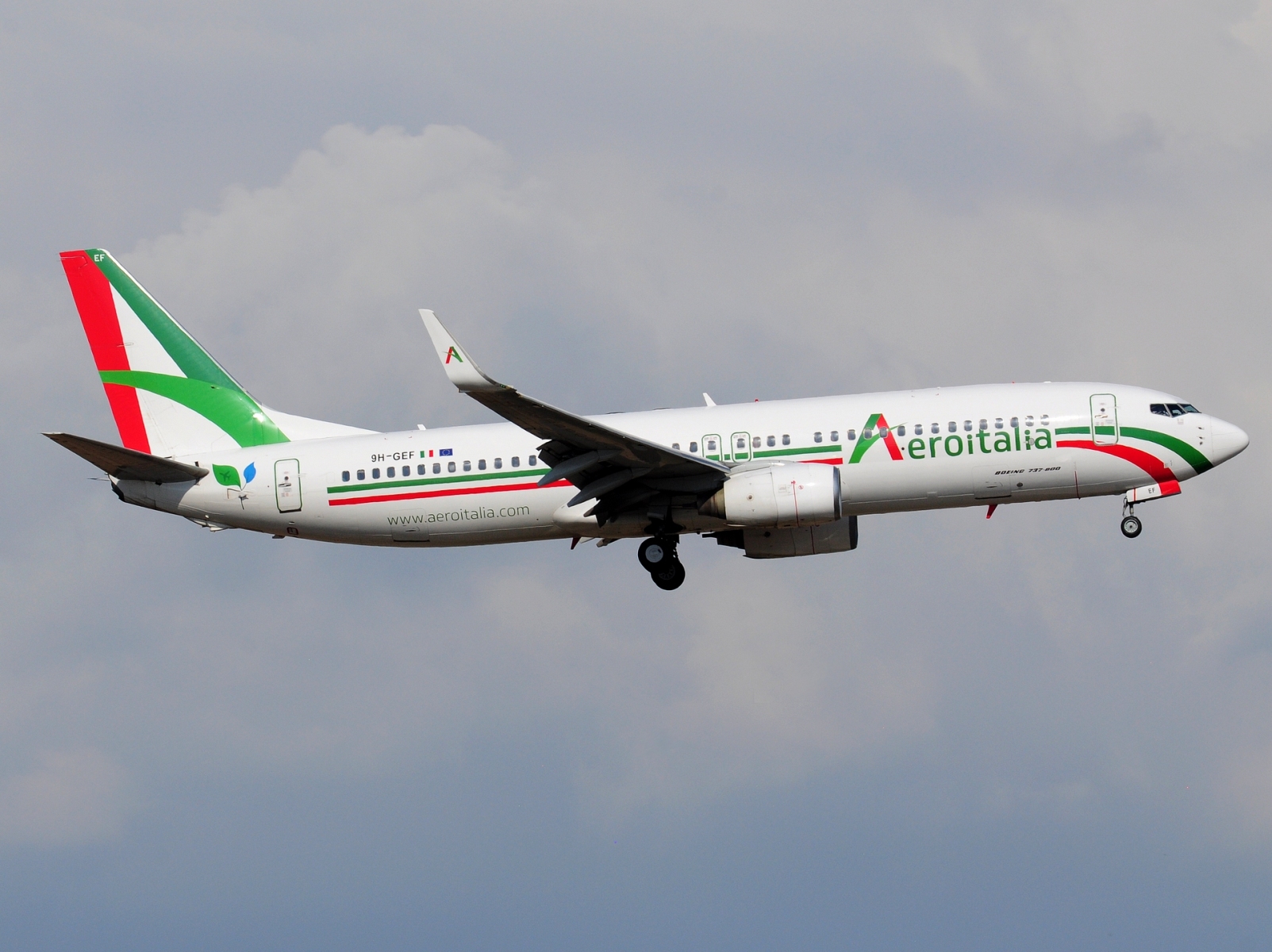 9H-GEF - 737-86Q(WL) - Aeroitalia - FCO - 03-09-2024