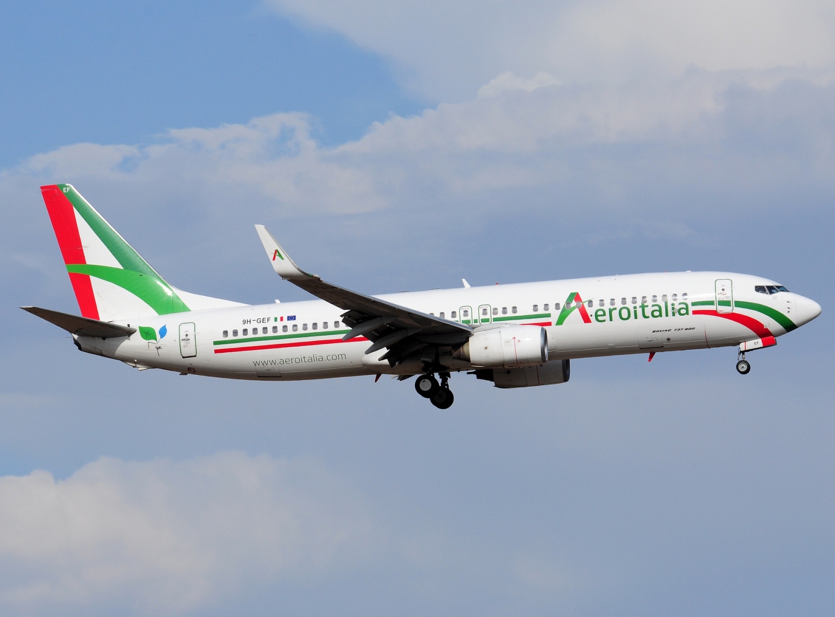 9H-GEF - 737-86Q(WL) - Aeroitalia - FCO - 04-09-2024