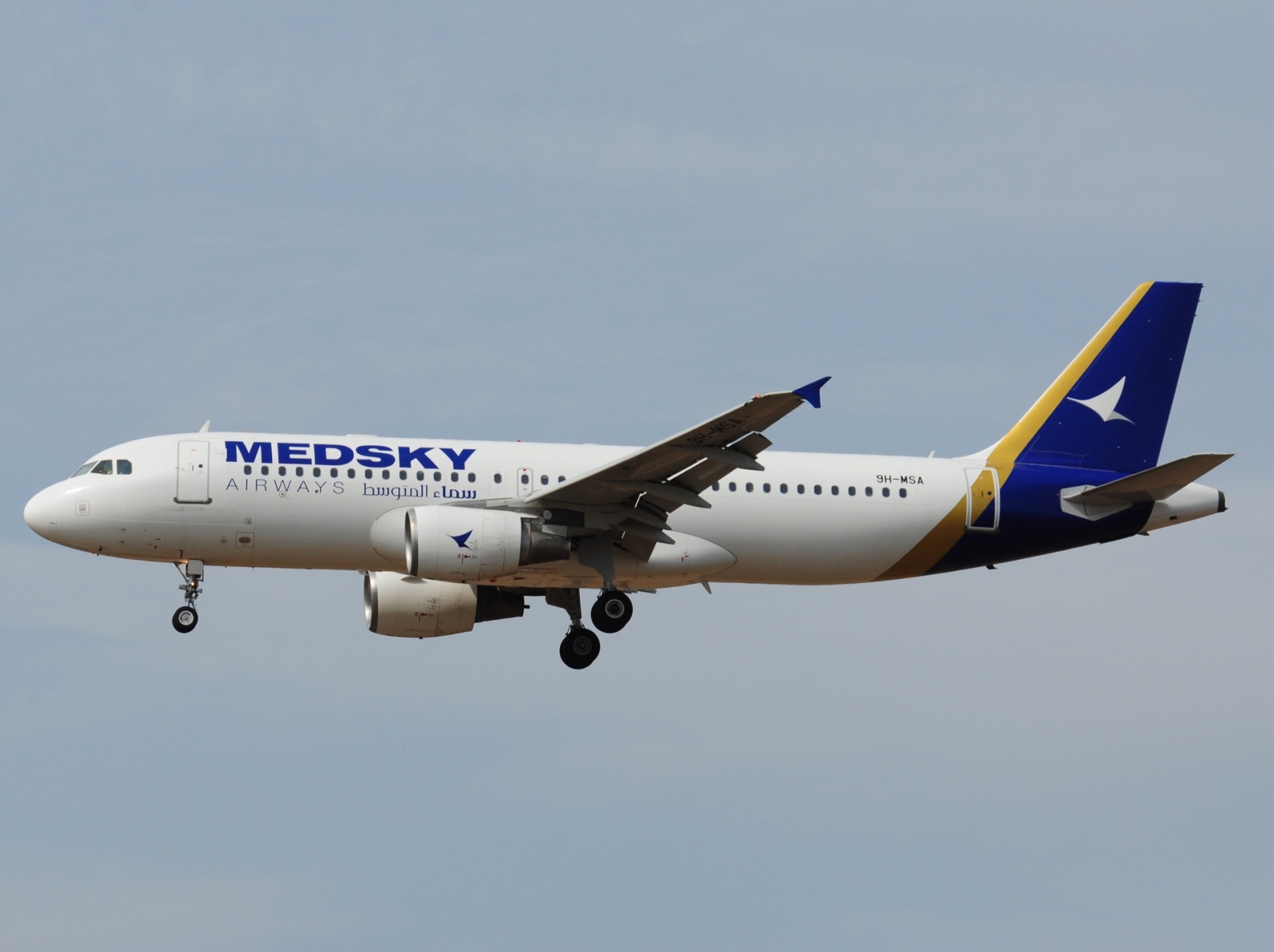 9H-MSA - A320-214 - Medsky Airways - FCO - 04-09-2024