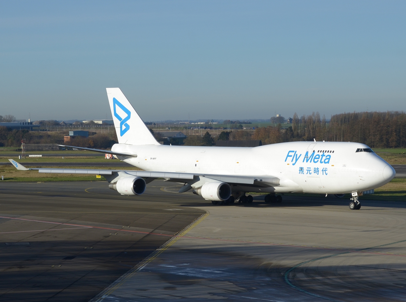 9H-WFF - 747-446 - Fly Meta - LGG - 30-11-2024