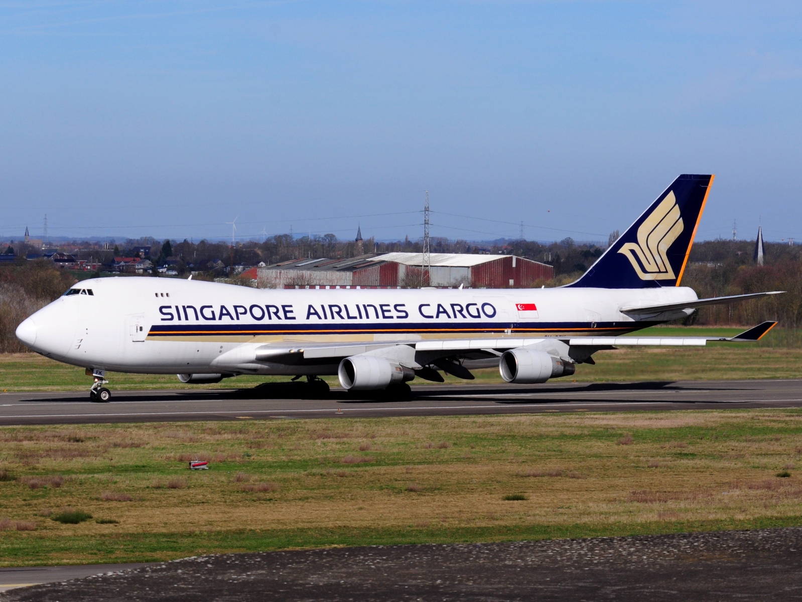 9V-SFK - 747-412F - Singapore Airlines - LGG - 14-03-2024