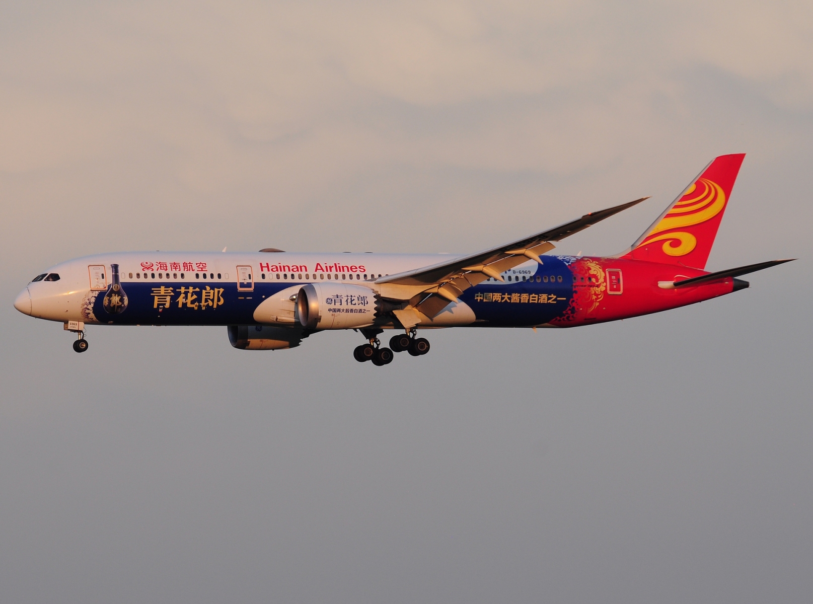 B-6969 - 787-9 Dreamliner - Hainan Airlines - FCO - 03-09-2024