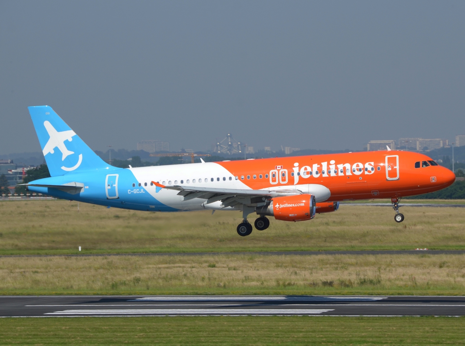 C-GCJL - A320-214 - Canada Jetlines - BRU - 26-06-2024