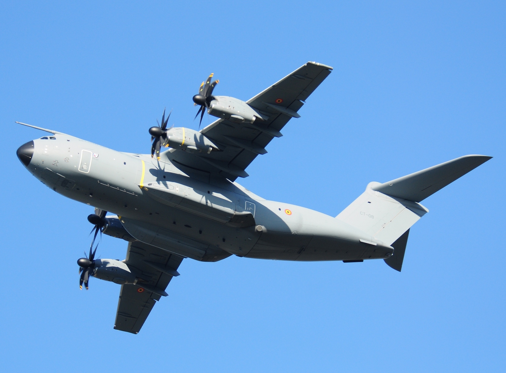CT-08 - A400M-180 - Belgian Air Force - LGG - 05-11-2024