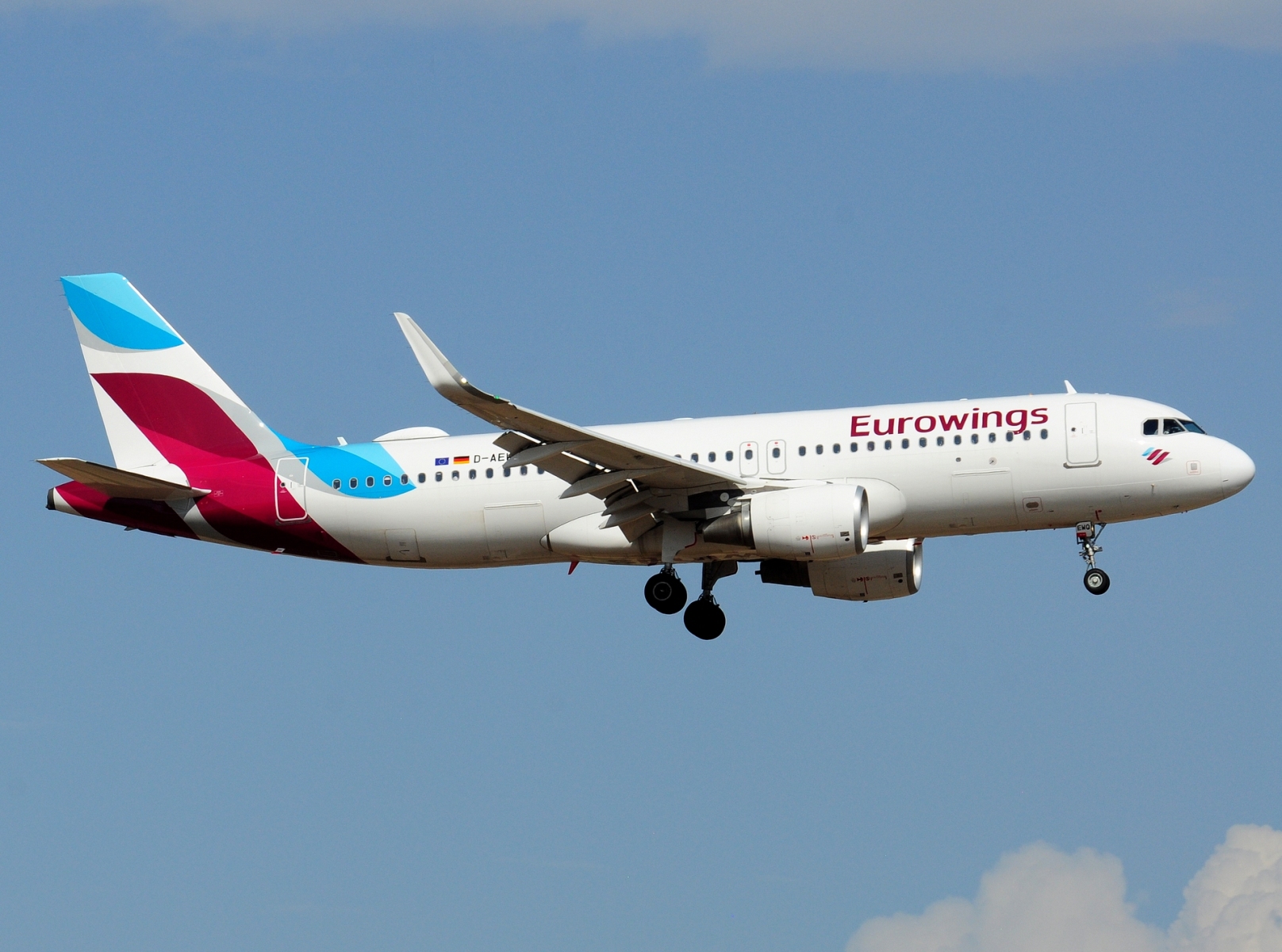 D-AEWQ - A320-214(WL) - Eurowings - FCO - 04-09-2024