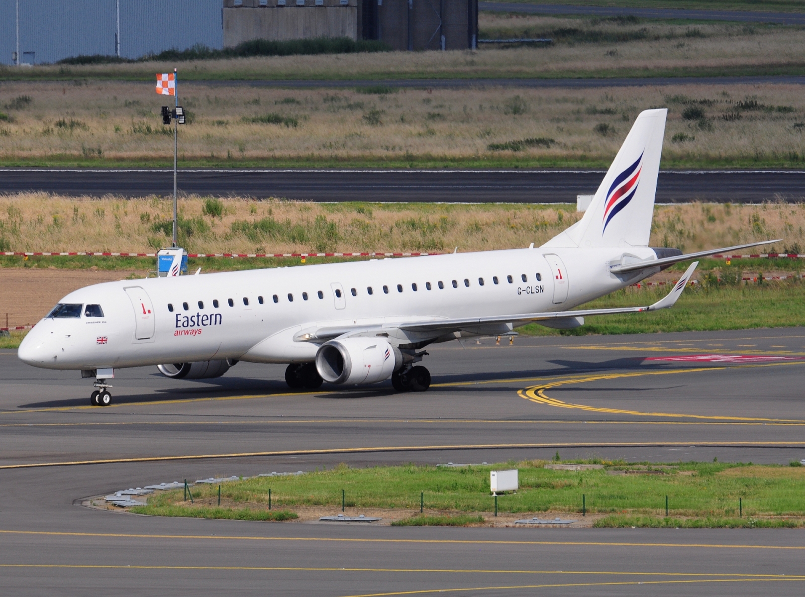 G-CLSN - ERJ-190LR (ERJ-190-100 LR) - Eastern Airways - BRU - 27-06-2024