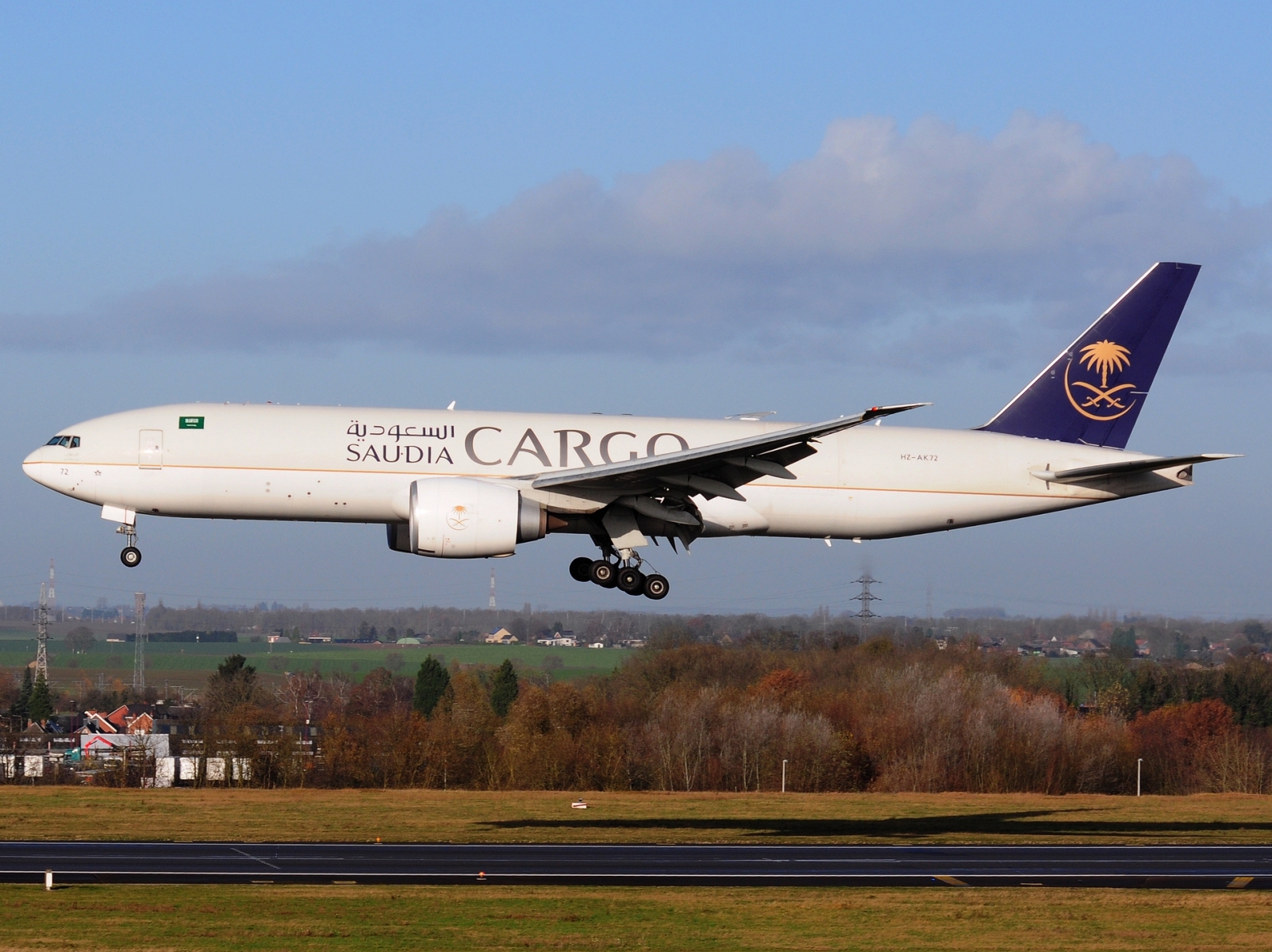 HZ-AK72 - 777-FFG - Saudi Arabian Airlines - LGG - 28-11-2024