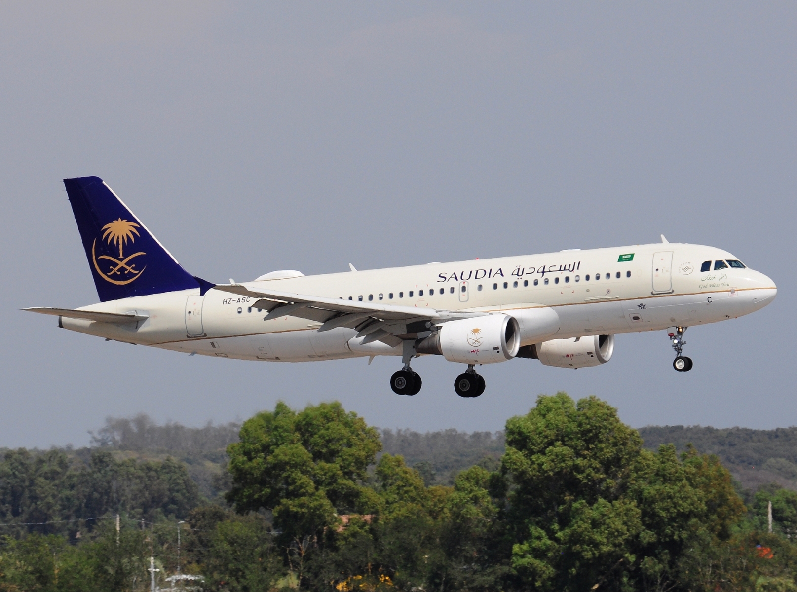 HZ-ASC - A320-214 - Saudi Arabian Airlines - FCO - 03-09-2024
