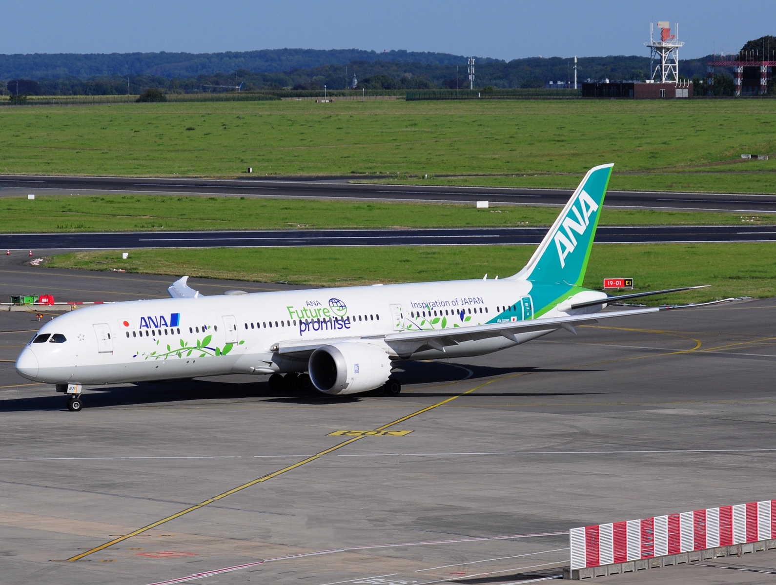 JA871A - 787-9 Dreamliner - ANA All Nippon Airways - BRU - 28-08-2024