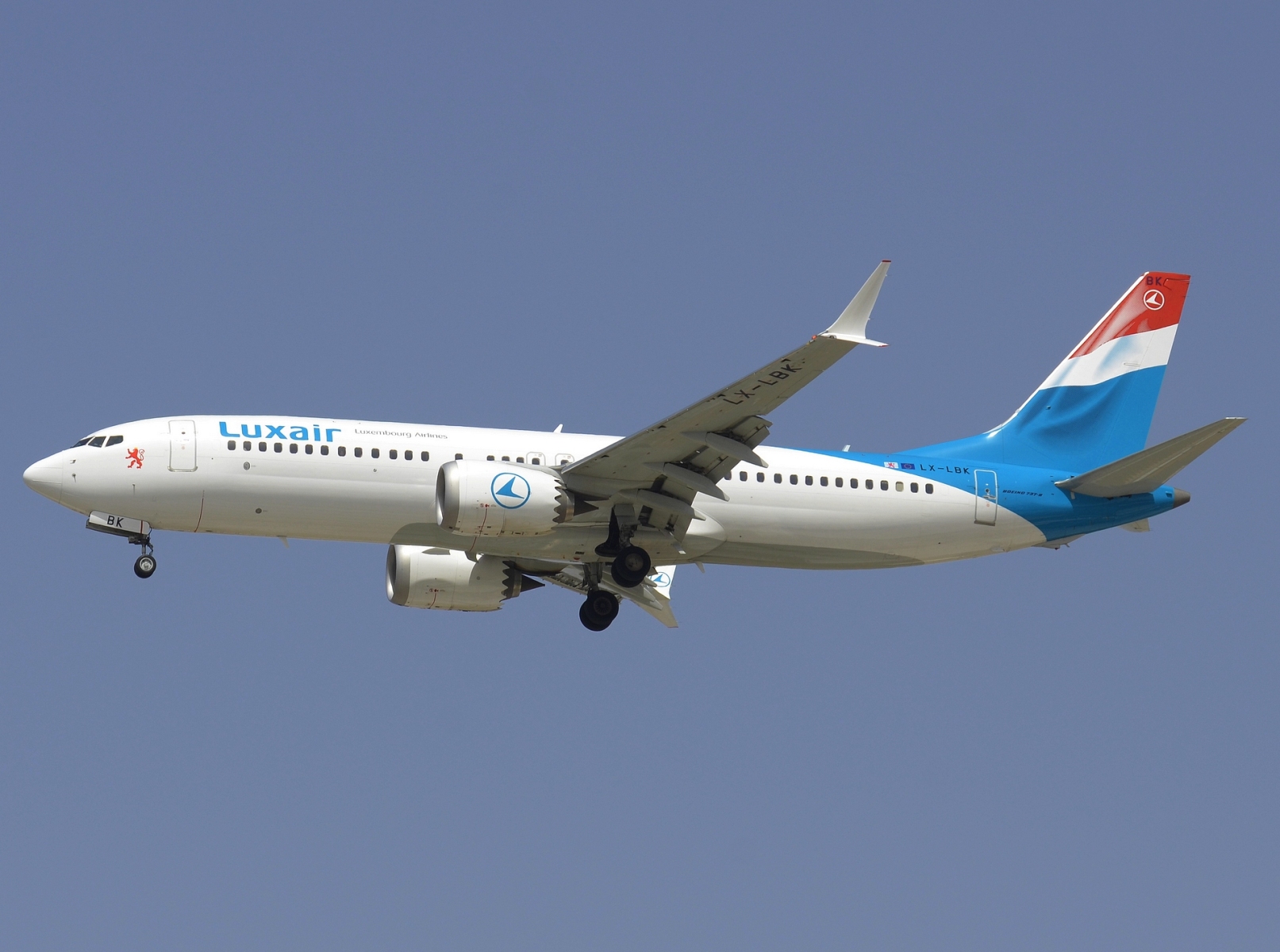 LX-LBK - 737-8 MAX - Luxair - AYT - 13-06-2024
