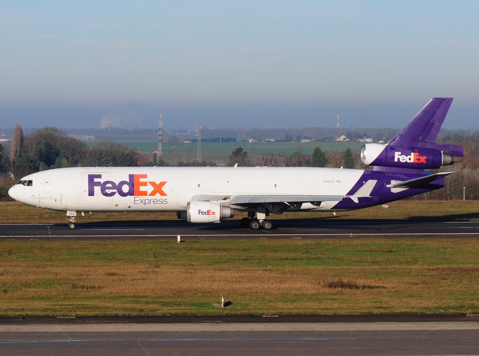 N583FE - MD-11 - Federal Express (FedEx) - LGG - 29-11-2024b