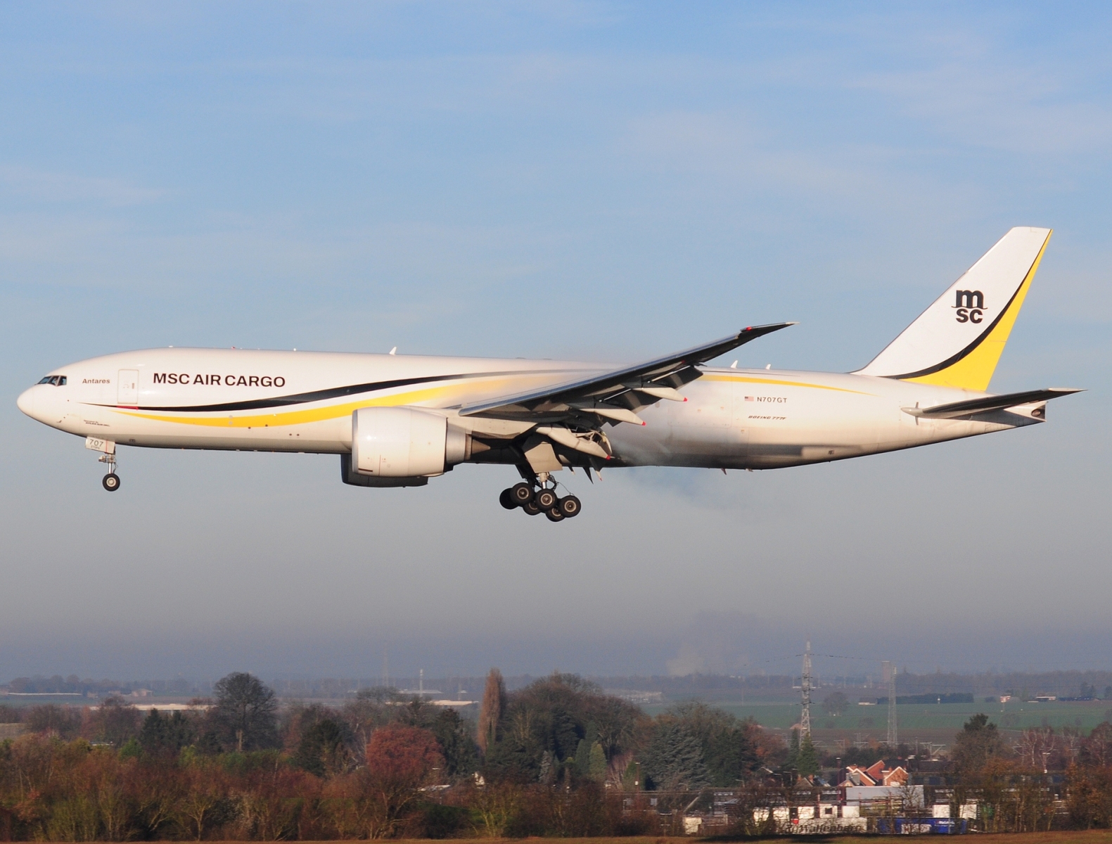 N707GT - B777-F - MSC Air Cargo - LGG - 29-11-2024