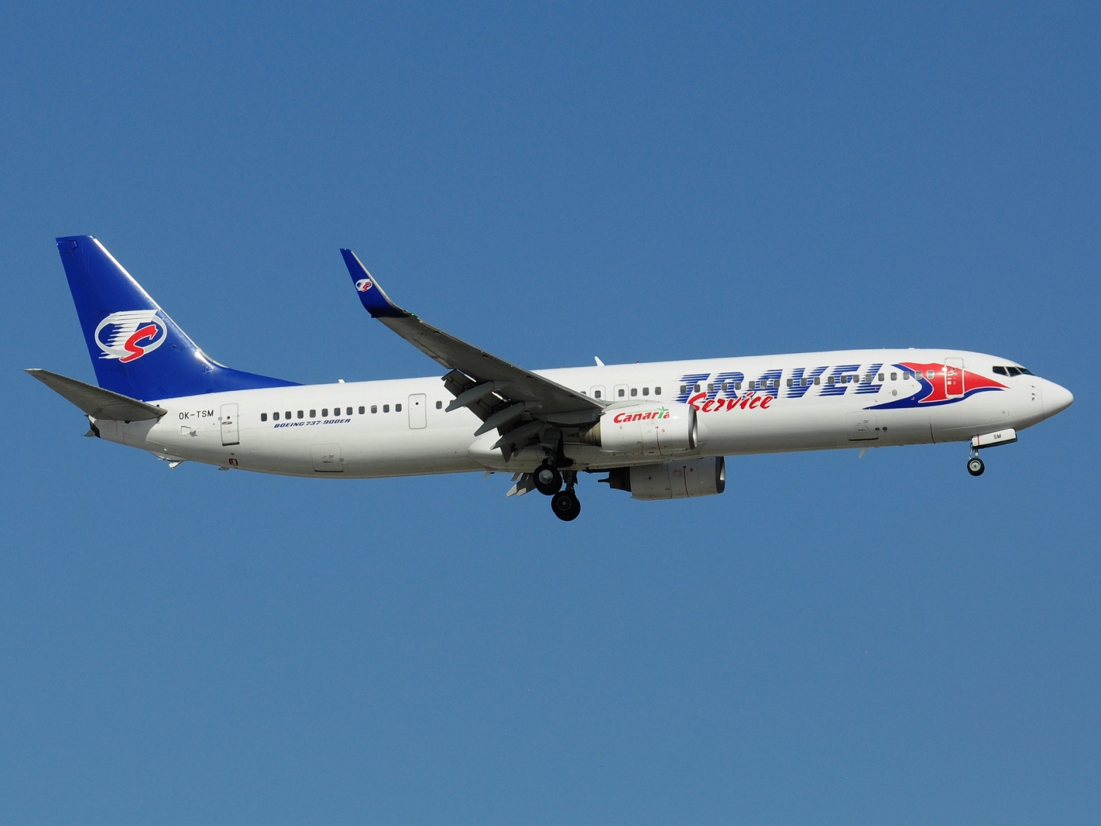 OK-TSM - 737-9GJ(ER)(WL) - Travel Service - AYT - 16-06-2024