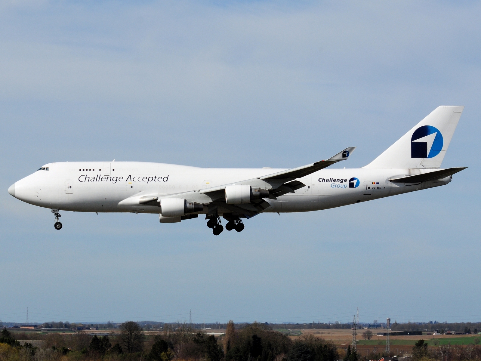 OO-ACE - 747-412 - Challenge Airlines BE - LGG - 14-03-2024