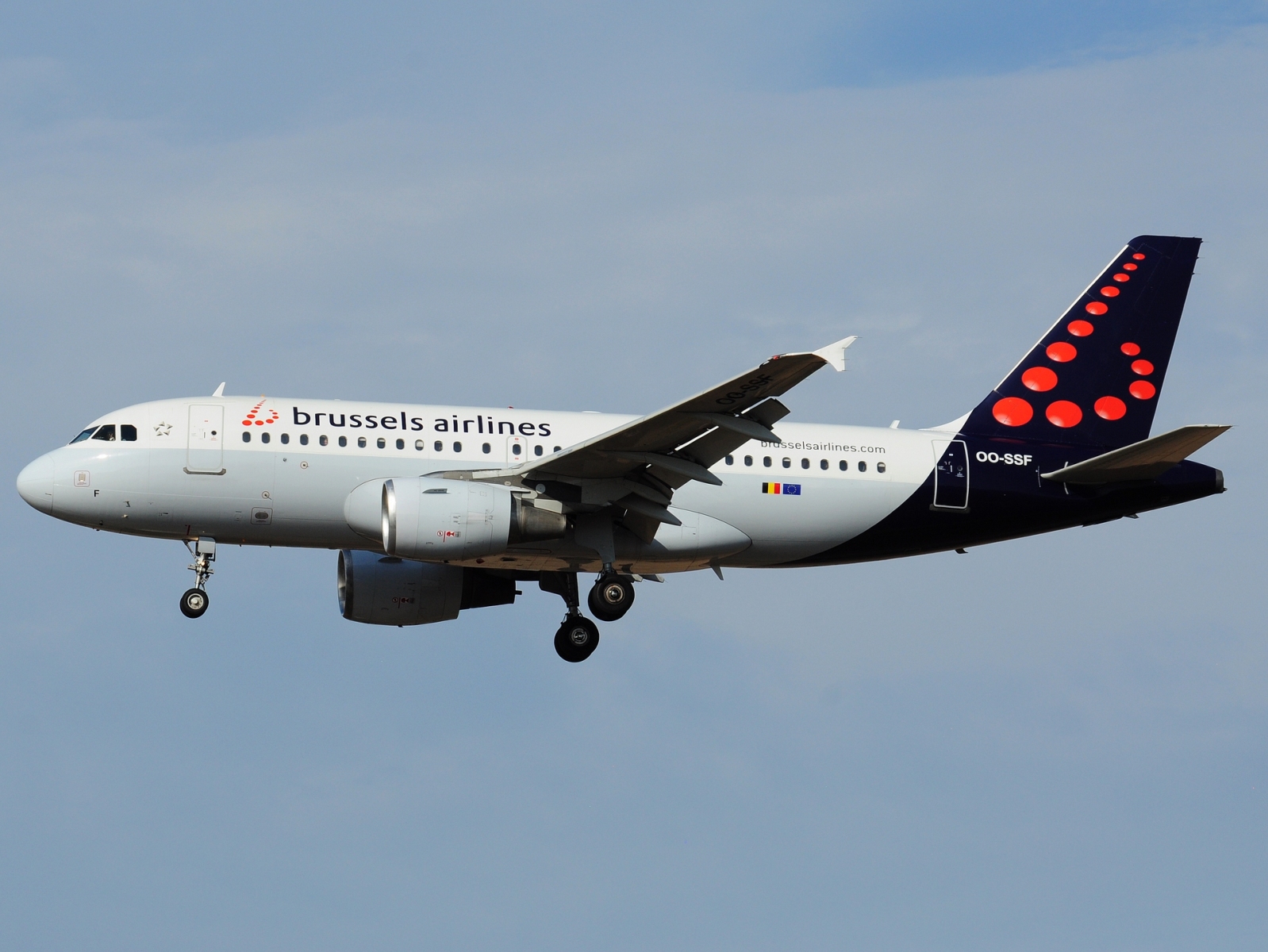 OO-SSF - A319-111 - Brussels Airlines - FCO - 04-09-2024