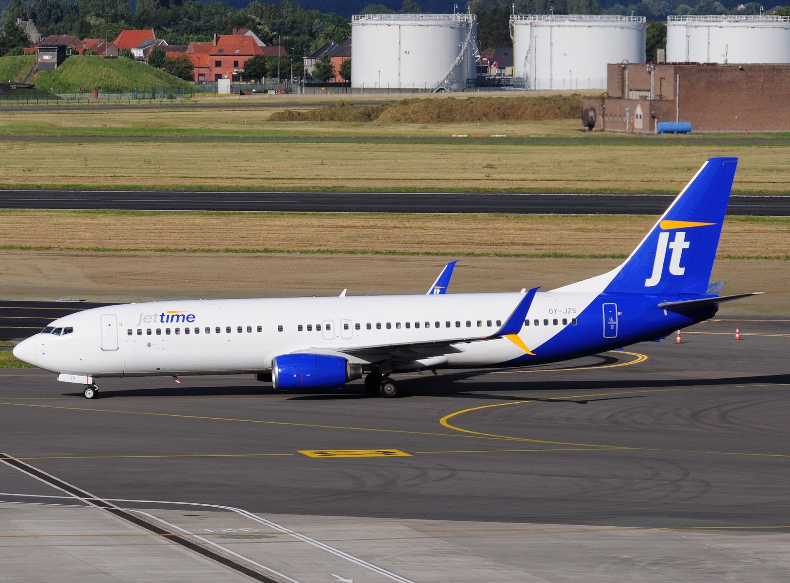 OY-JZS - 737-8K5(WL) - JetTime - BRU - 04-07-2024