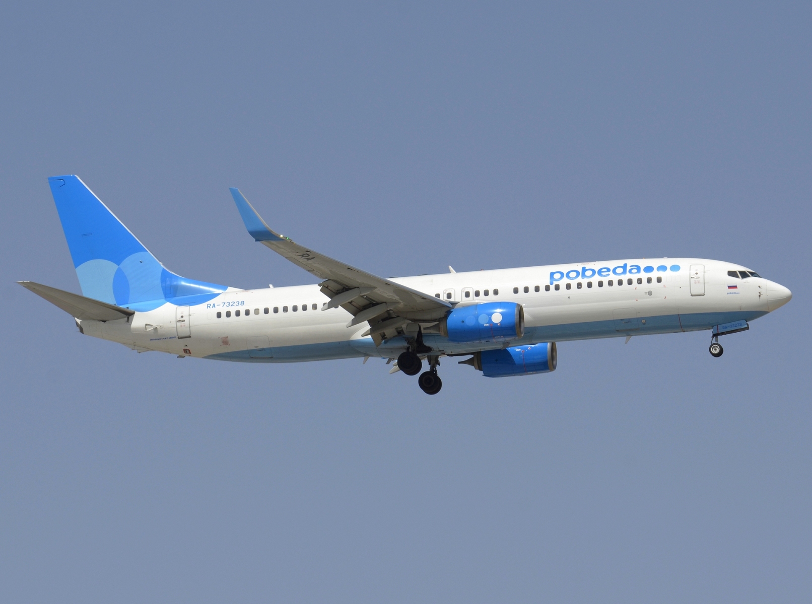 RA-73238 - 737-8LJ(WL) - Pobeda - AYT - 14-06-2024