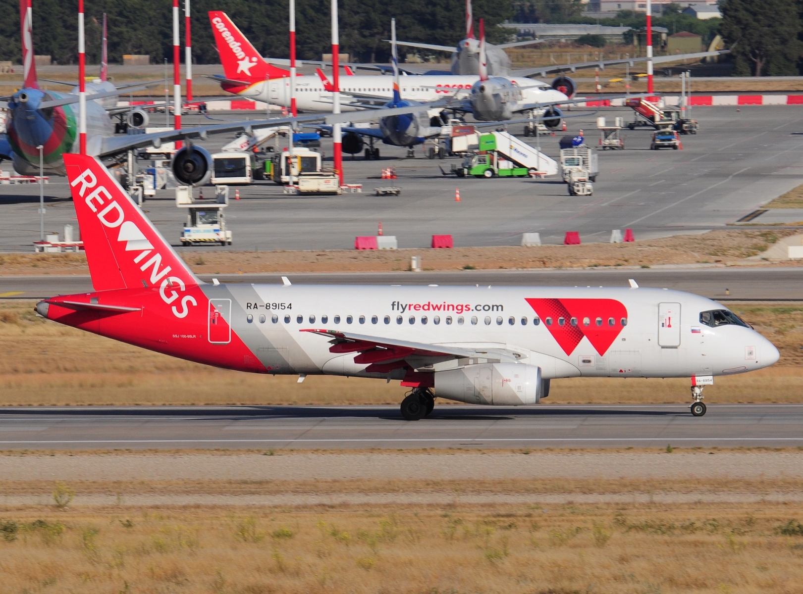 RA-89154 - Superjet 100-95B - Red Wings - AYT - 16-06-2024